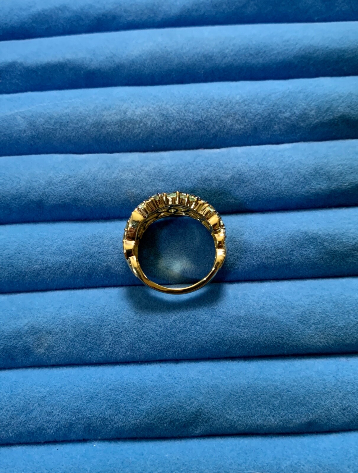 Brazilian Mint Garnet Ring in 18K Vermeil Over SS – Size 8 (2.85 ctw.)