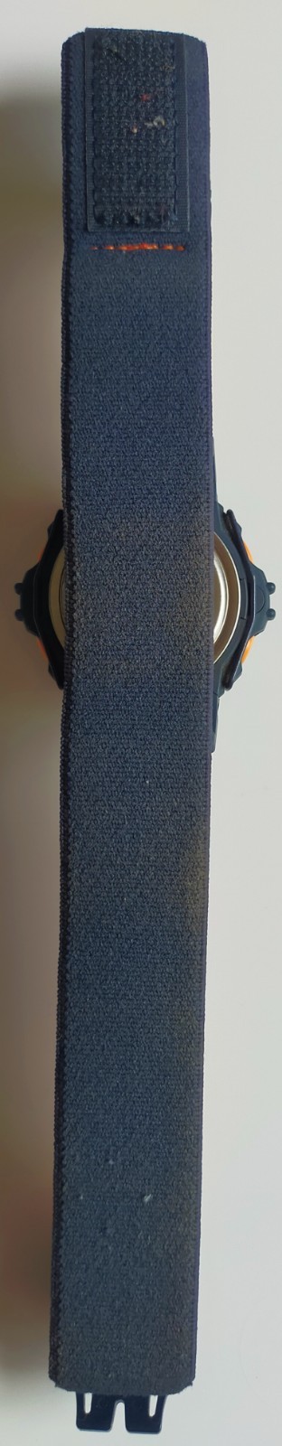 Casio Baby-G X-treme BGX-100 Module 1359 Digital Watch Navy Orange Strap