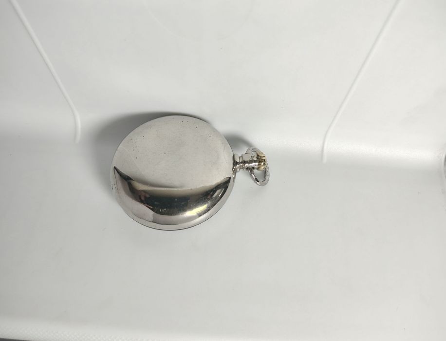 57 MM 18s FAHY 3 Z712 PAT Hinged Bezel Pocket Watch Case