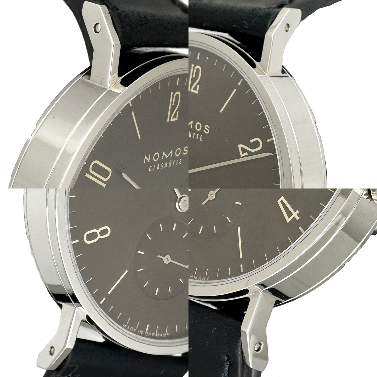 NOMOS Tangomat Ruthenium 603 Automatic 38mm Small Seconds Gold Brown Dial
