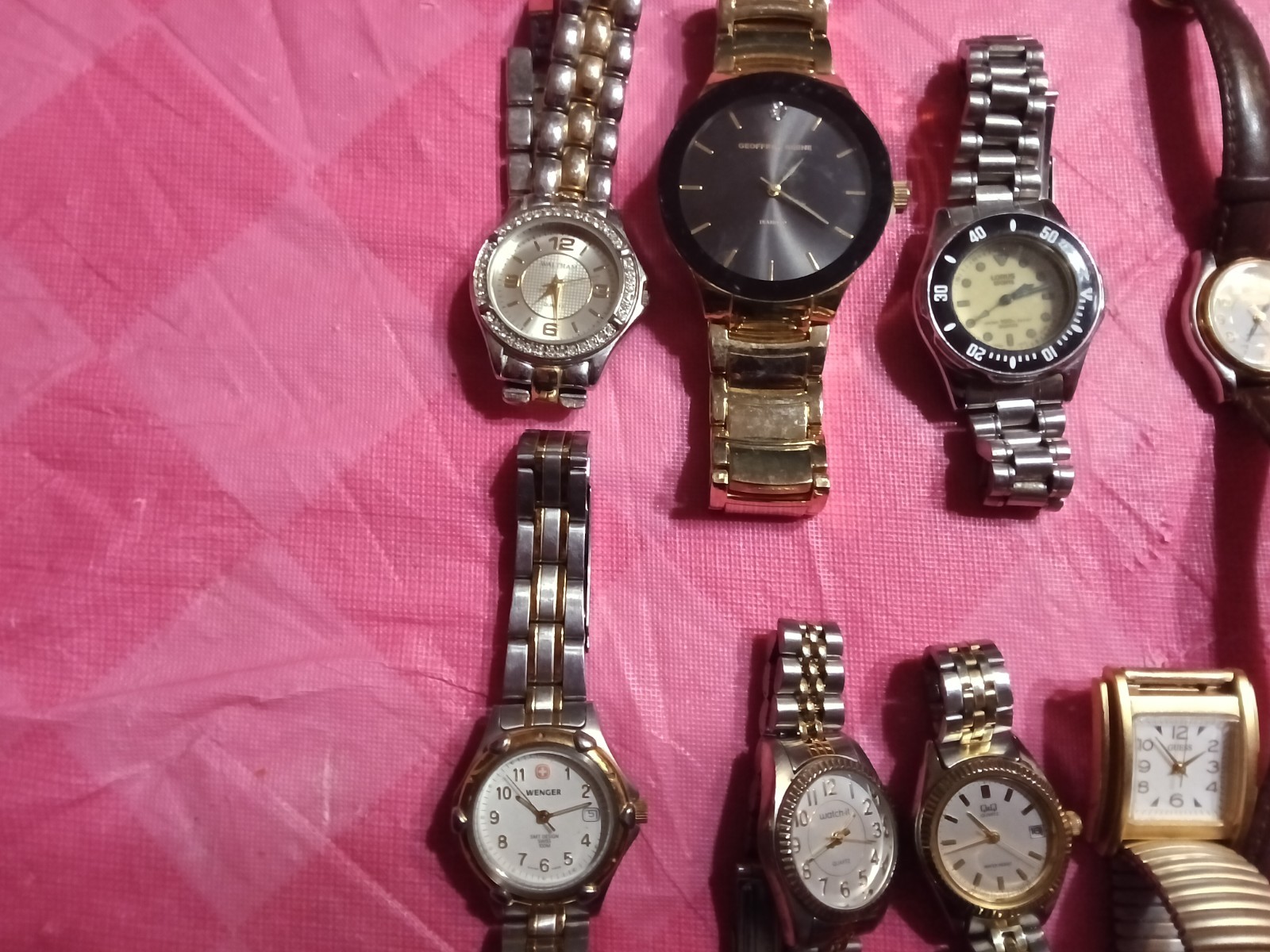 Wenger Swatch Olevs Aéropostale Quartz Mixed Lot Assorted Watches