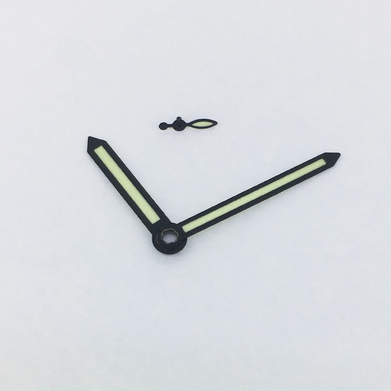 Green Luminous Watch Hands For ETA 6497 6498 Seagull ST3600 ST3620 Movement F