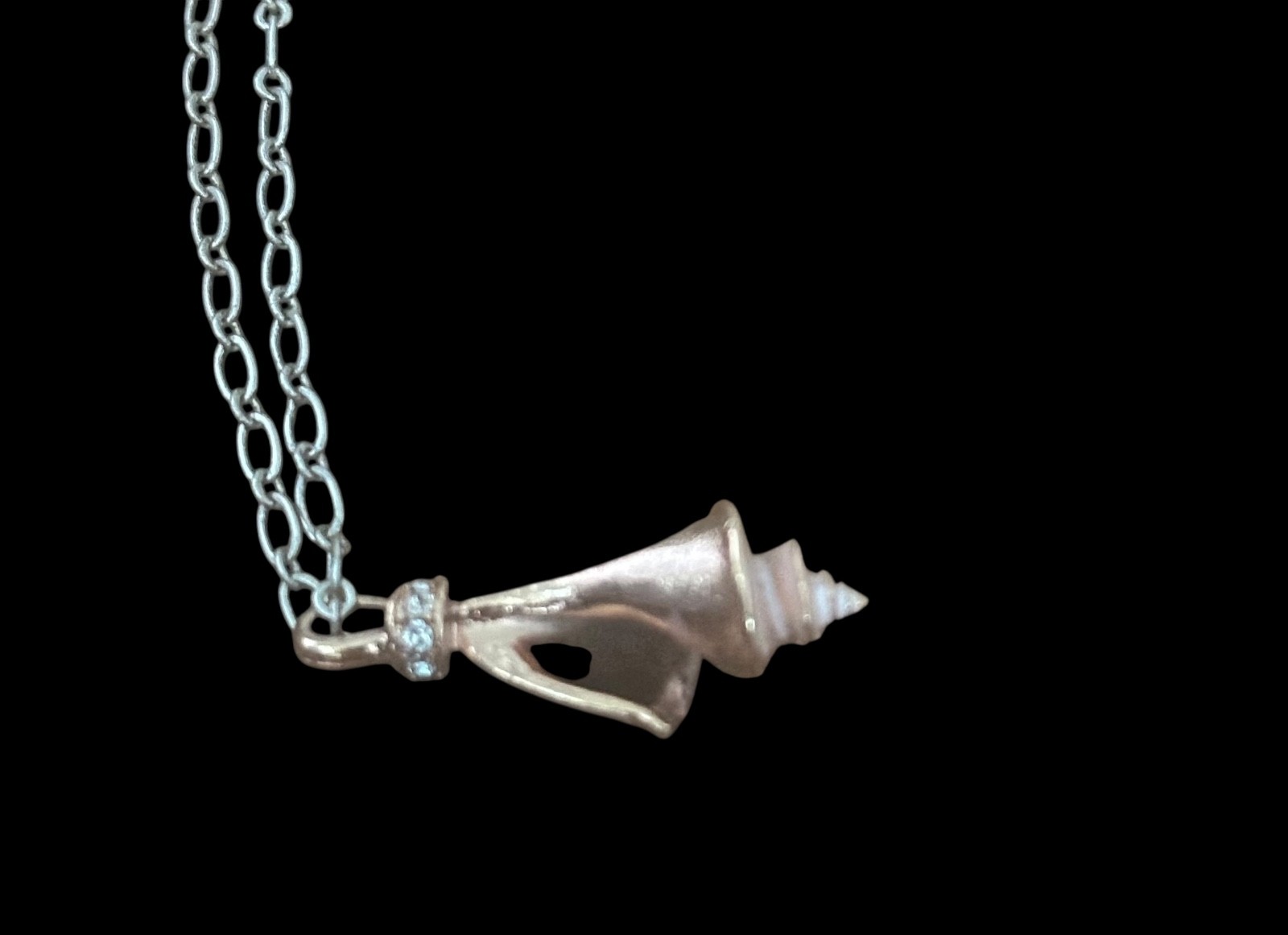 Brighton Shells Around The World Necklace- rose gold color- seashell-crystals
