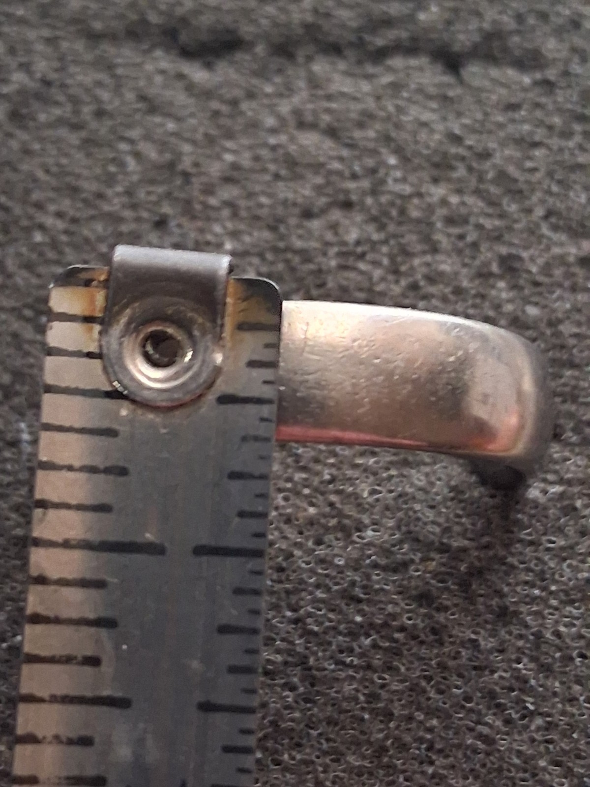Coge Design Group titanium band ring, approx. 10mm , SZ 9.5