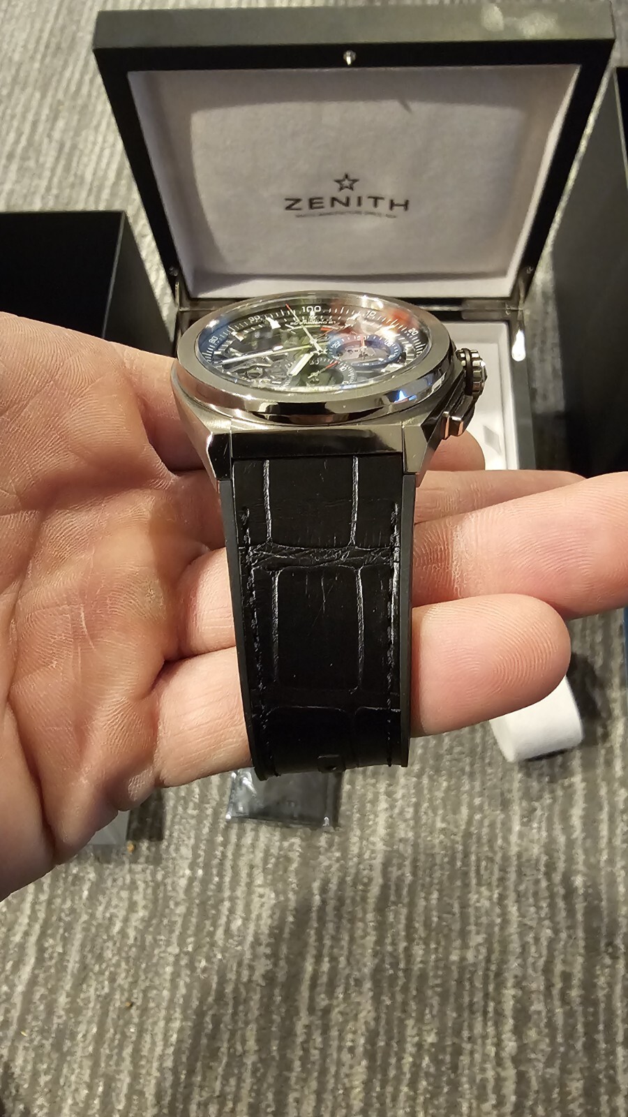 New Zenith Defy El Primero 21 Automatic Men’s Watch 95.9000.9004/78.R782
