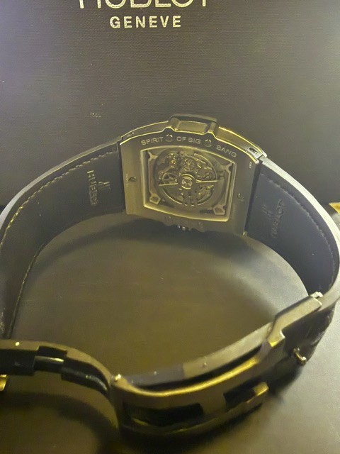 Hublot Spirit of Big Bang 42mm Titanium Skeleton Chronograph 641.NX.0173.LR
