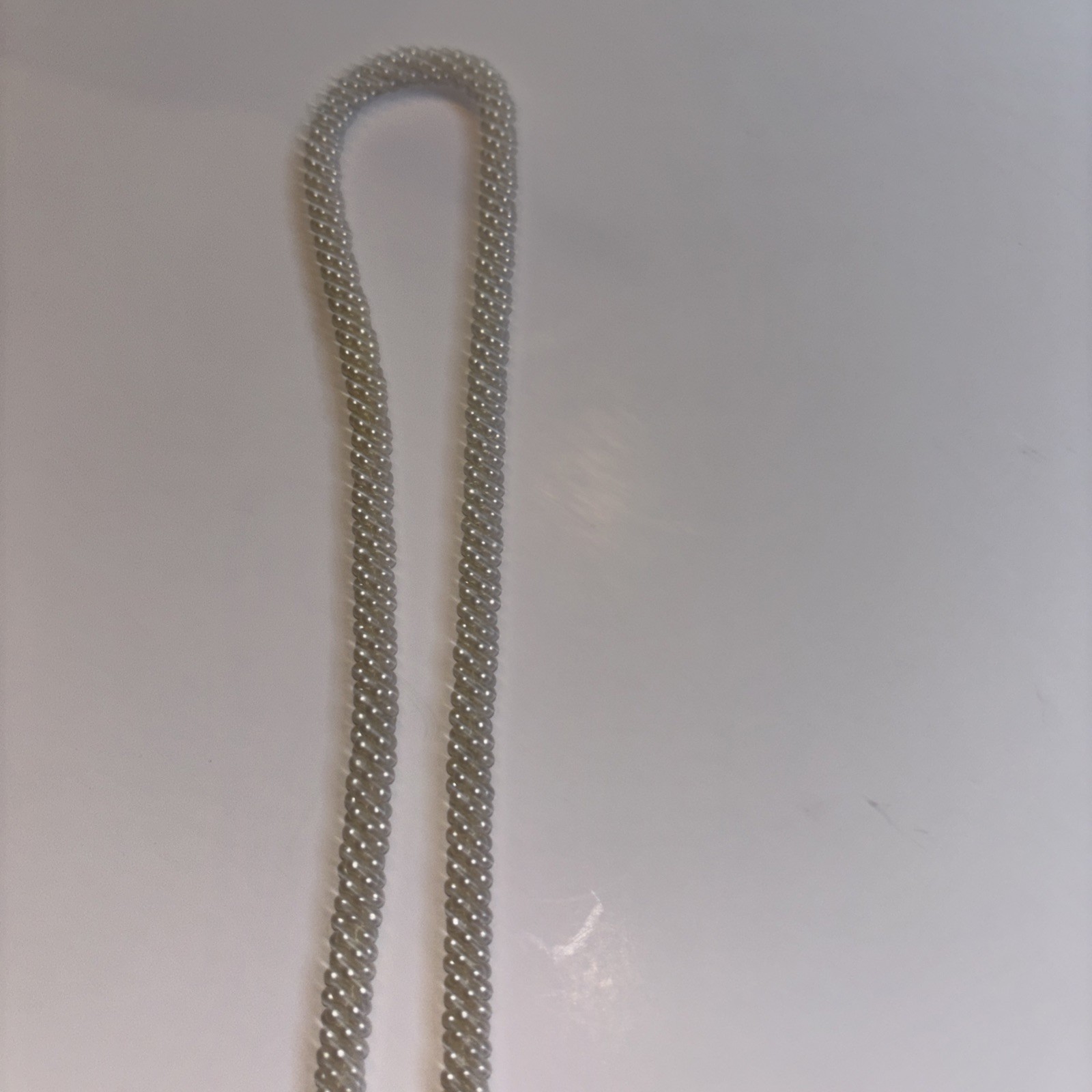 Lariat Y Necklace Multi Strand Teardrop Pearl Drops