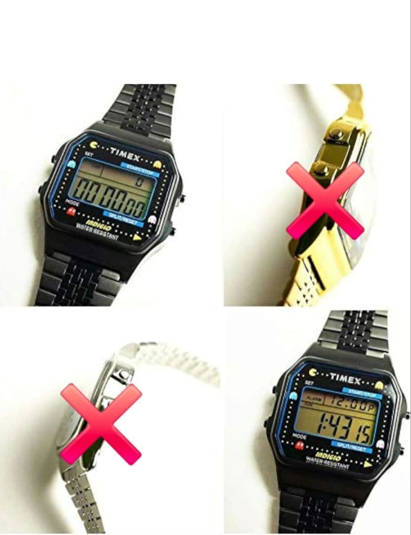 Timex Pac Man T80 Watch 40th Anniversary Limited Edition Black Brand New