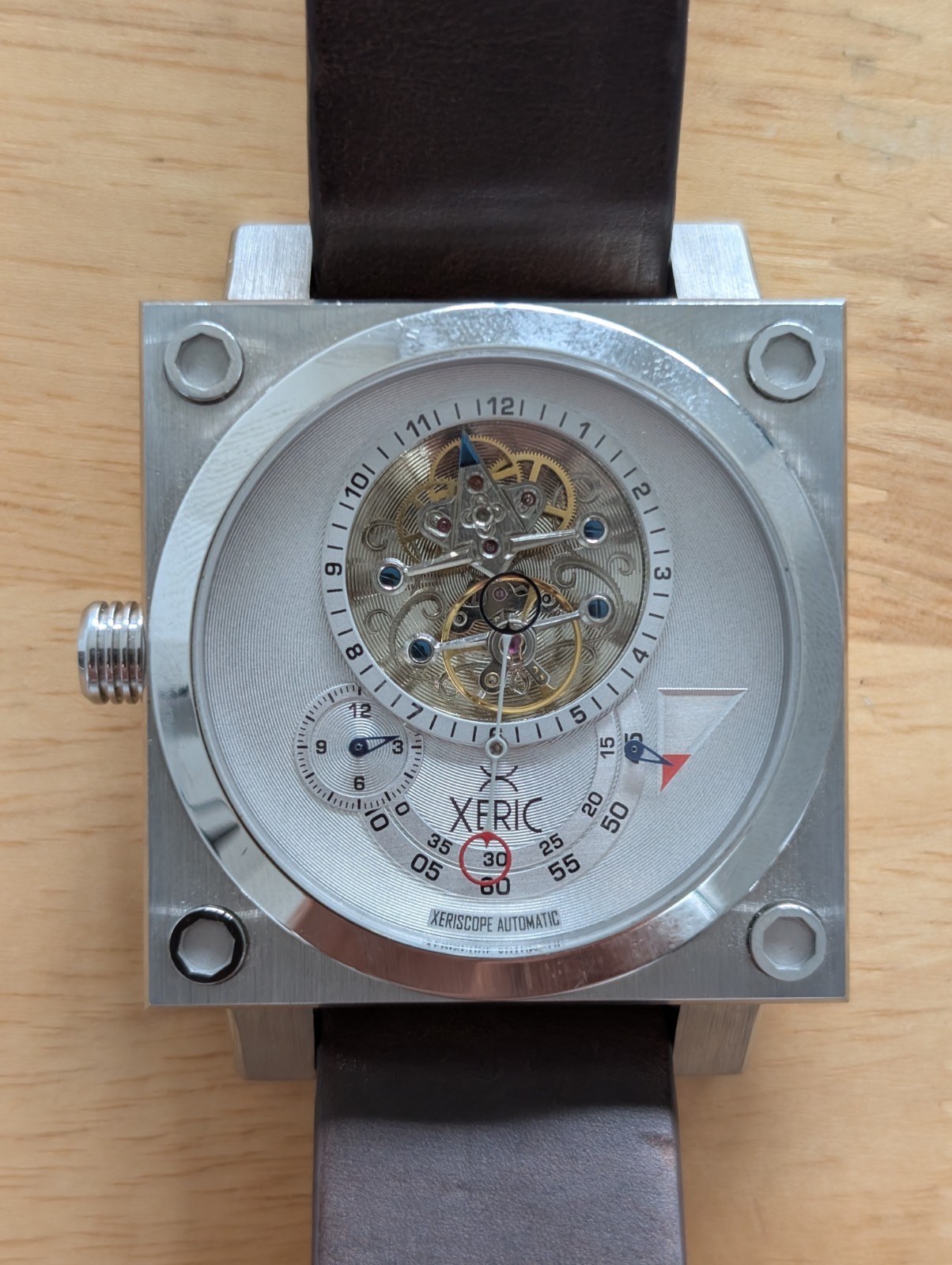 Rare Xeric Xeriscope Automatic 183/300 Limited Edition Black Dial 46mm