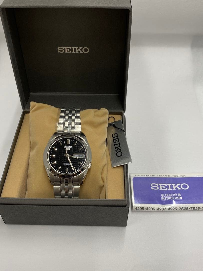 SEIKO 5 SNK361K1 Automatic 7S26-01V0 Unused Overseas Model