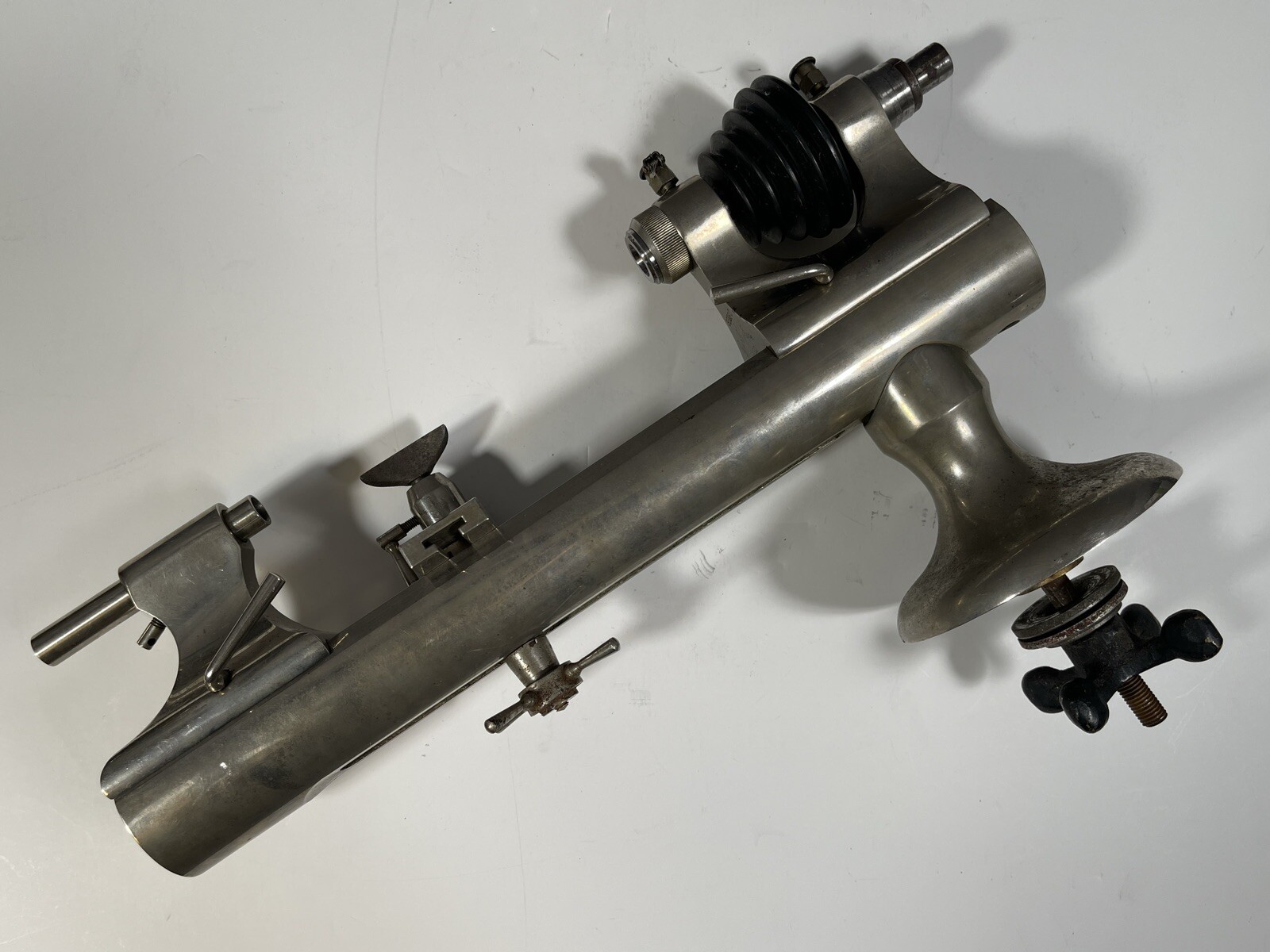 Derbyshire Watchmaker Lathe, Hard, 8mm with Hamilton Beach Motor (Read)