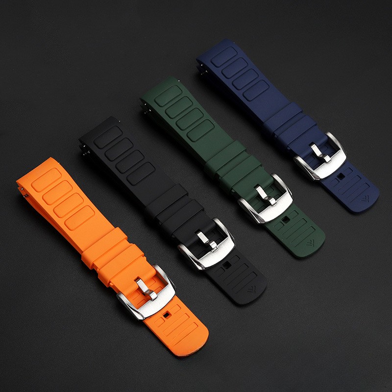 Quality Waterproof Rubber Watch Straps Quick Release for Mido Multifort M049.526