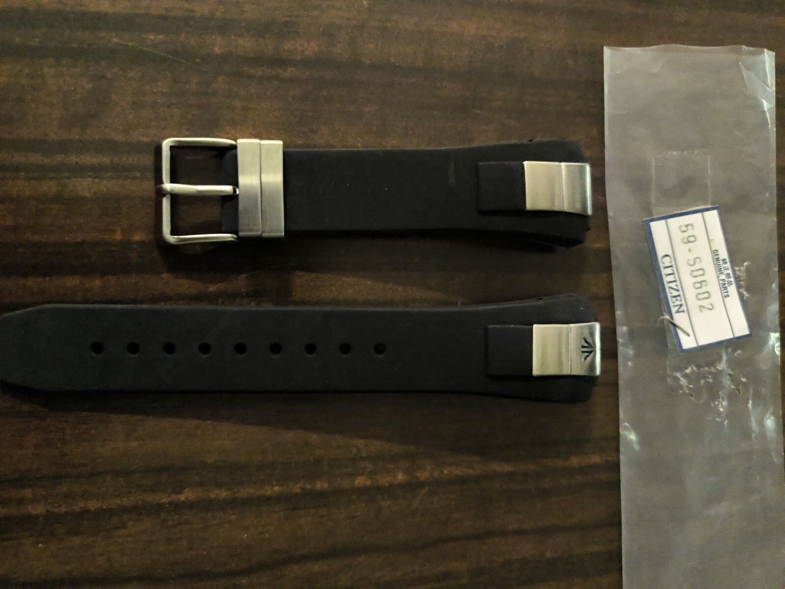 Genuine Citizen 59-S0602 Rubber Strap