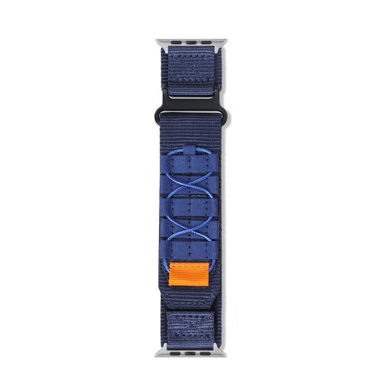 Nylon Canvas Loop Strap Fits Apple Watch Series 1-9 Outdoor Sports Watch Band