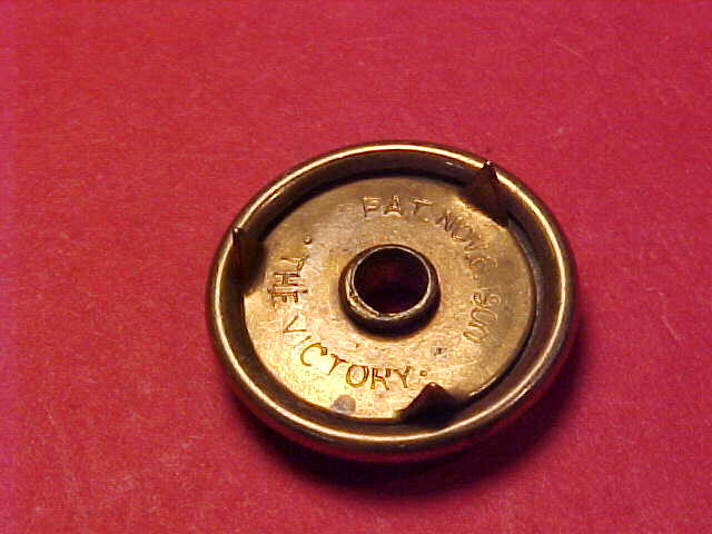 (1) Antique “The Victory” Screwback Clasp Patent Nov 6 1900 NOS Pin Backing 3/32