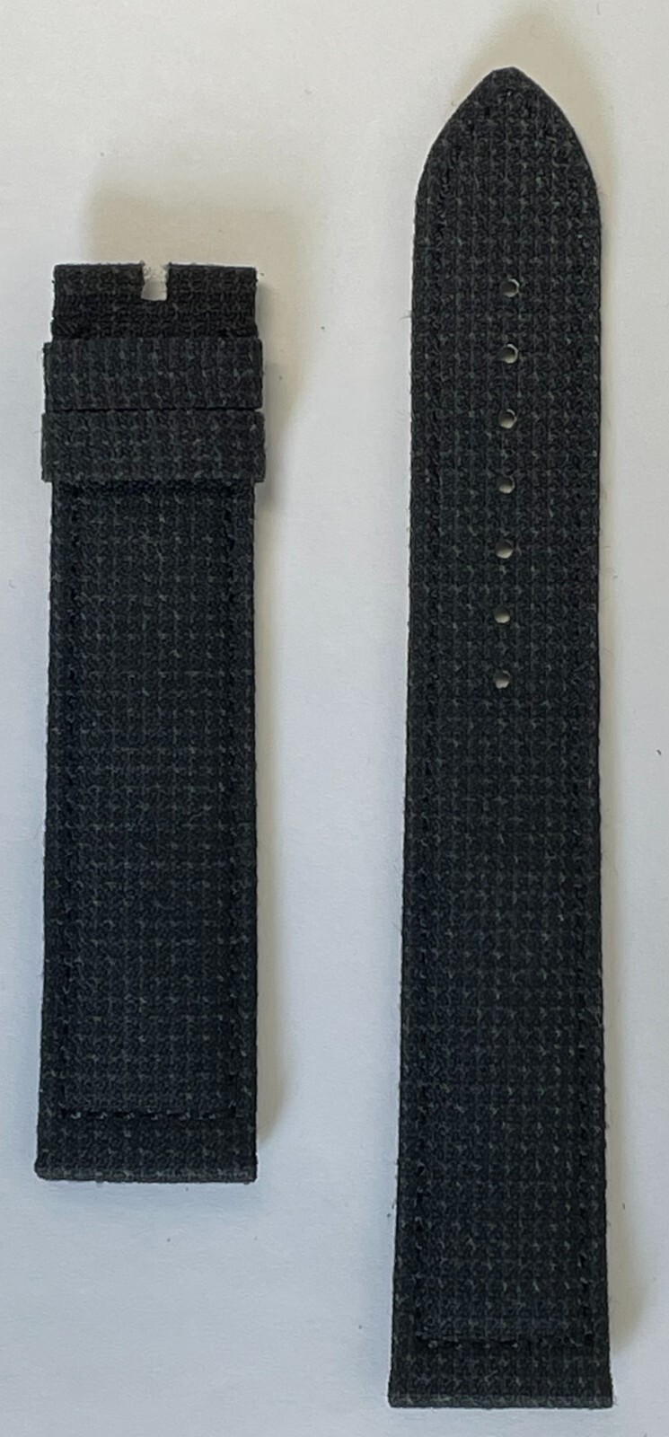 New genuine Omega strap made with Kevlar 98000069L black, 20mm Long