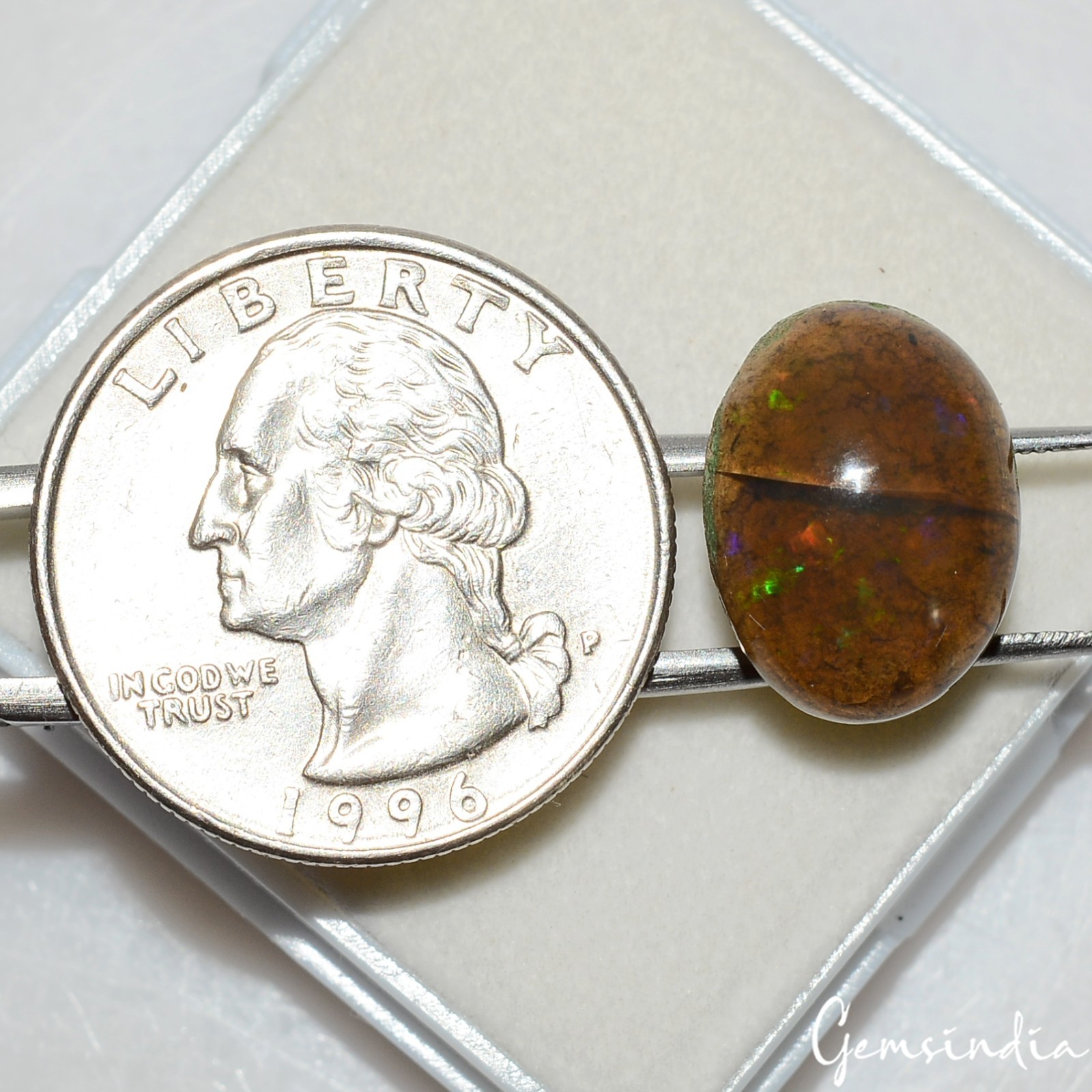 6.40 Cts Natural Ethiopian Opal Oval Cab 15mmx11mm Huge Untreated Loose Gemstone