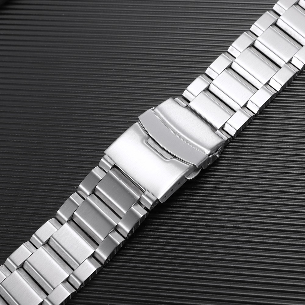 316L Oyster Solid Stainless Steel Watch Band Strap 18/19/20/21/22/23/24/25mm