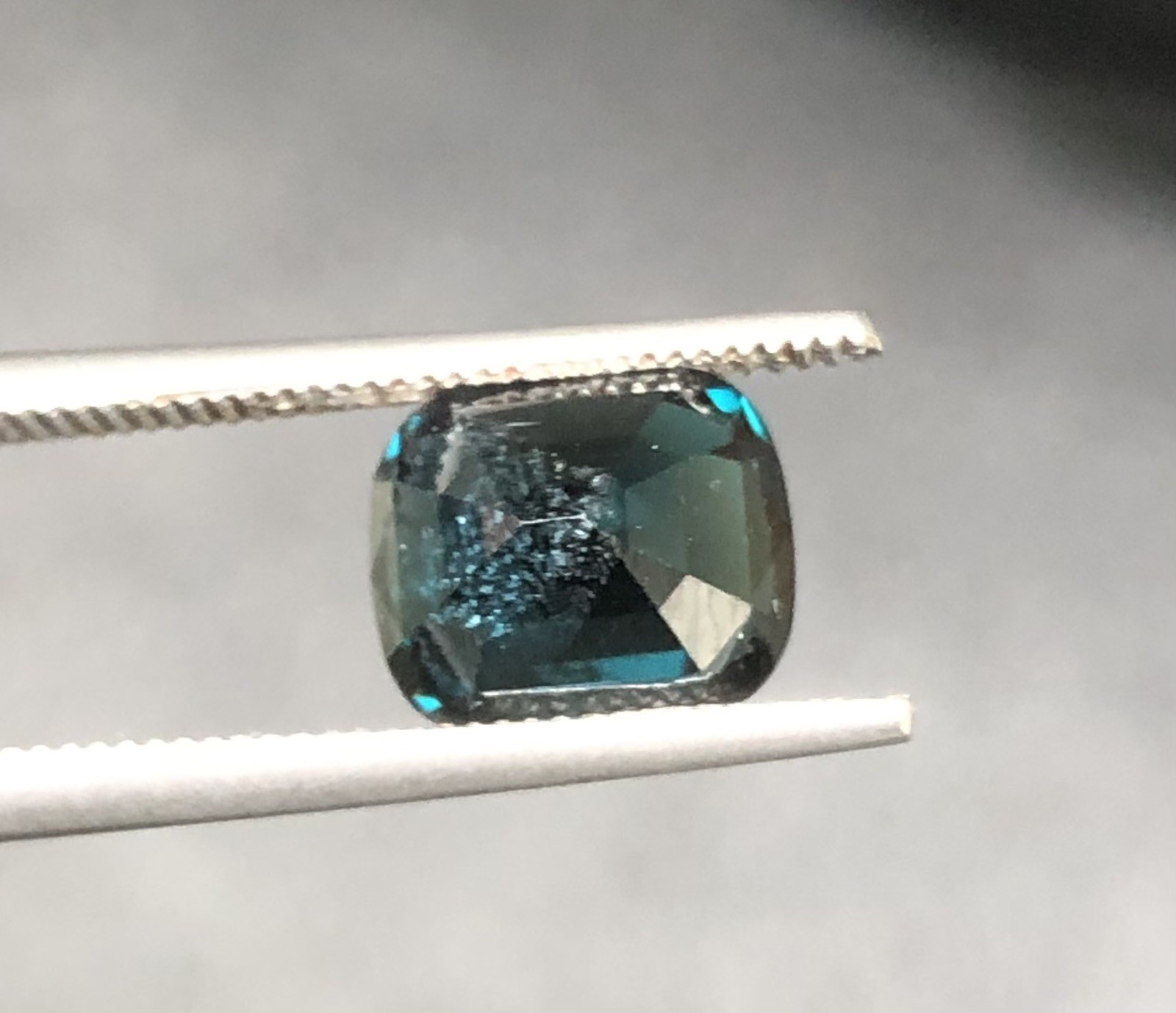 Dark Navy Blue Is Black Spinel 2.68 Ct loose gemstones