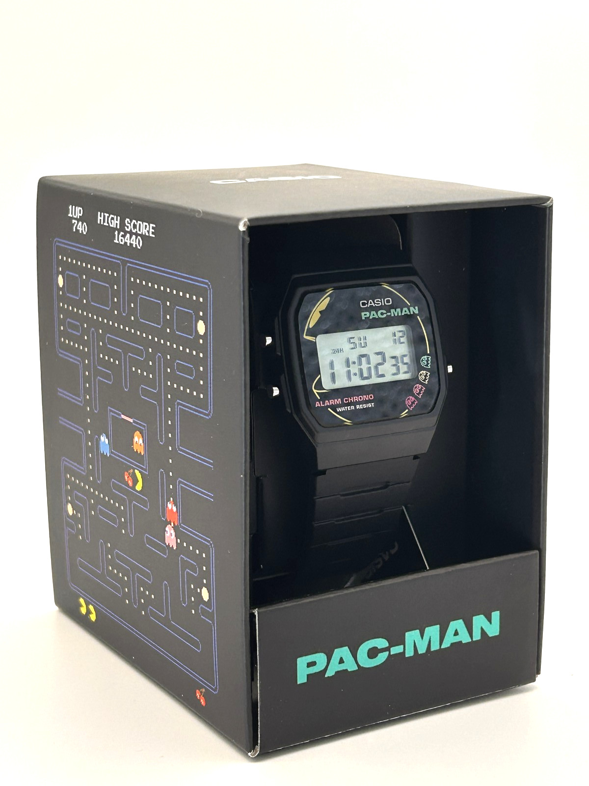 Casio PAC-MAN F-91WPC-1AJR Watch New Unworn w/Warranty Retro Gaming Japan