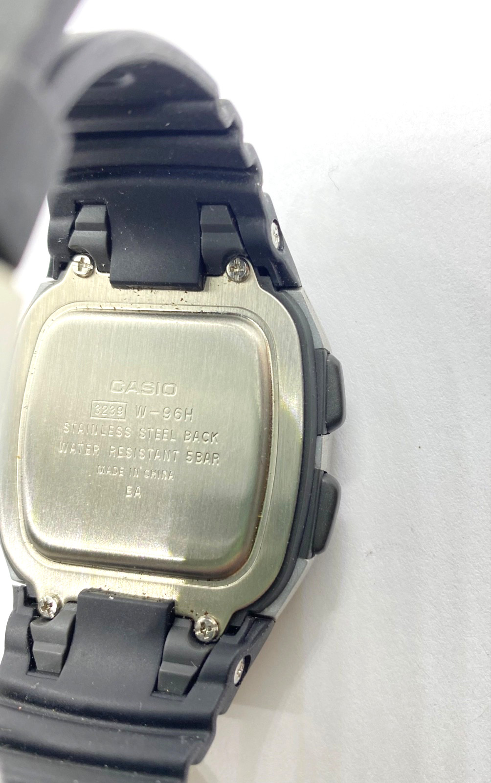 New CASIO W-96H-1AVES Men’s Digital Watch, Alarm, Light