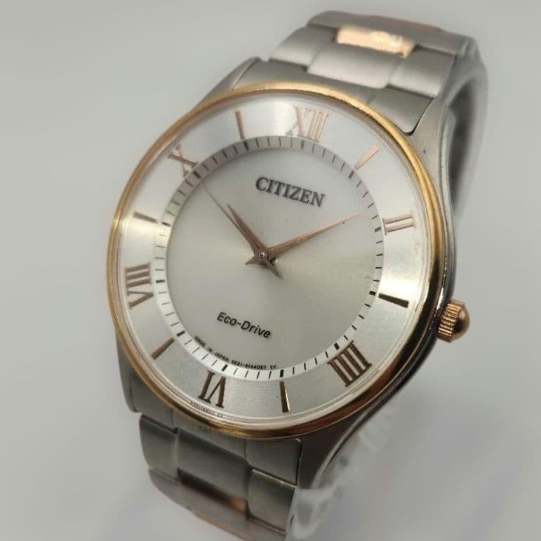 Citizen Working Men’s Watch Solar Eco Drive Silver