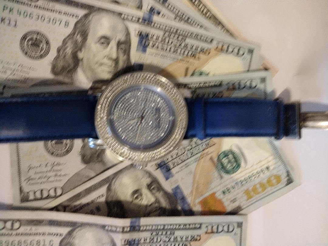 King Master Genuine Diamond LUXURY WATCH