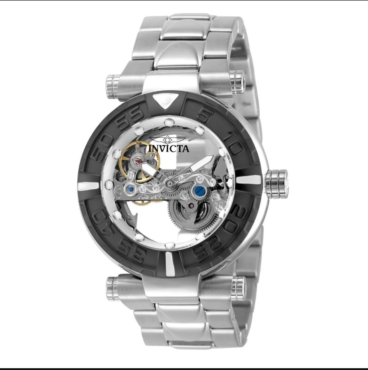 NEW 47mm Auto GHOST Skeleton 49505 Bracelet Subaqua Noma I Invicta Mens Watch 🔥