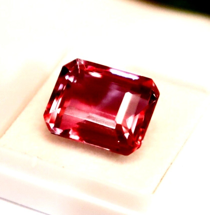 Emerald Cut Natural Alexandrite Color Changing Certified 10.05 Ct Loose Gemstone