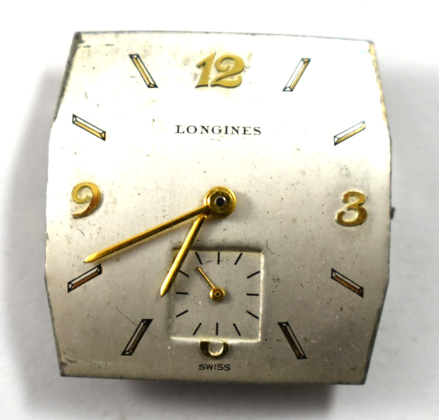 Vintage Longines Manual Wind 17J 10L Wrist Watch Movement lot.v3