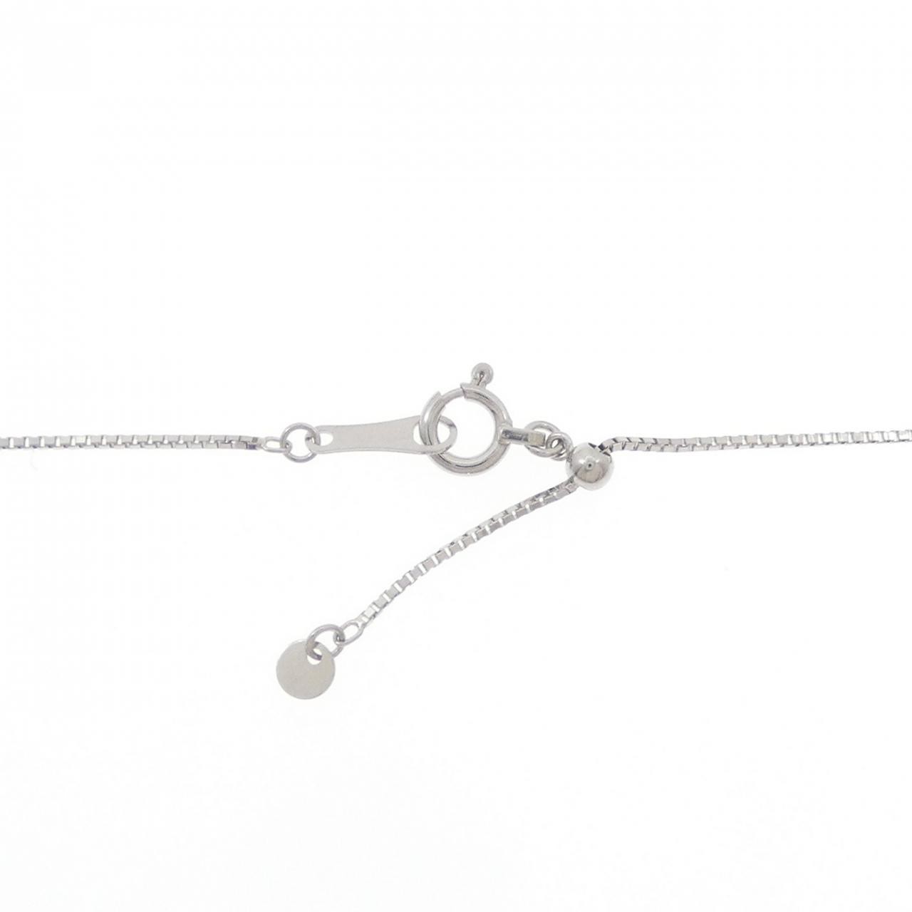 Authentic PT900/PT850 Sapphire Necklace 1.28CT #270-004-157-8893