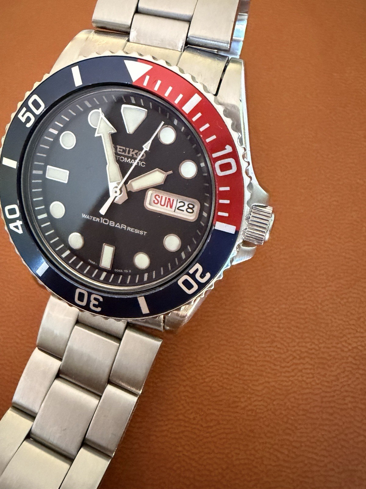 Seiko 7S26-0040 SKX033 Automatic Pepsi Watch