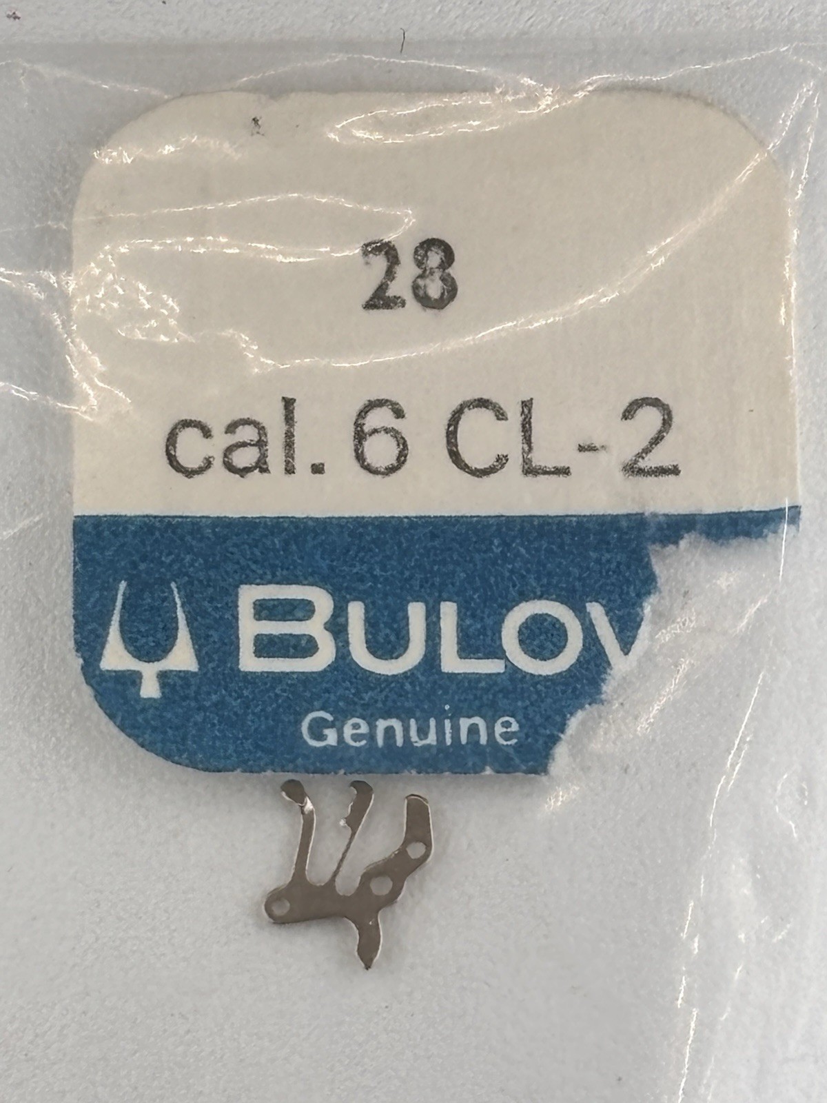 Bulova Cal 6 CL-2 #28 setting bridge