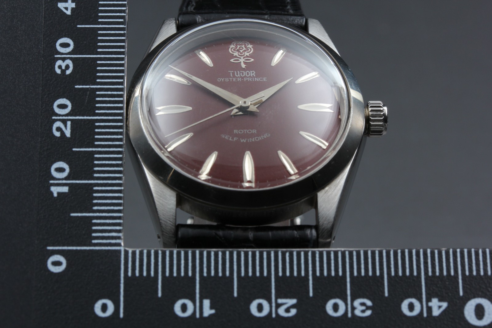 TUDOR Oyster Prince Big Rose 7964 Burgundy Redial 33mm Fully Overhauled 2026