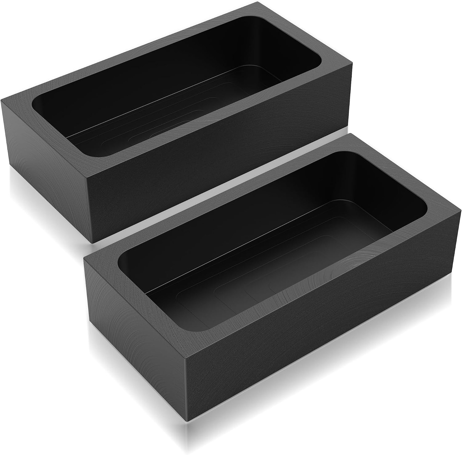 MMasters 1kg 2-Pieces Graphite Ingot Mold for Metal Casting & Melting