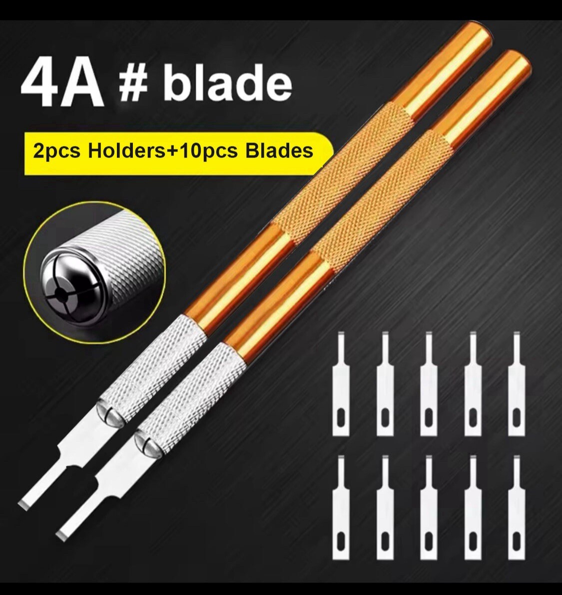 2x Watch Hairspring Collet Levers Watchmaker Repair Tool W 10 Blades For Seiko