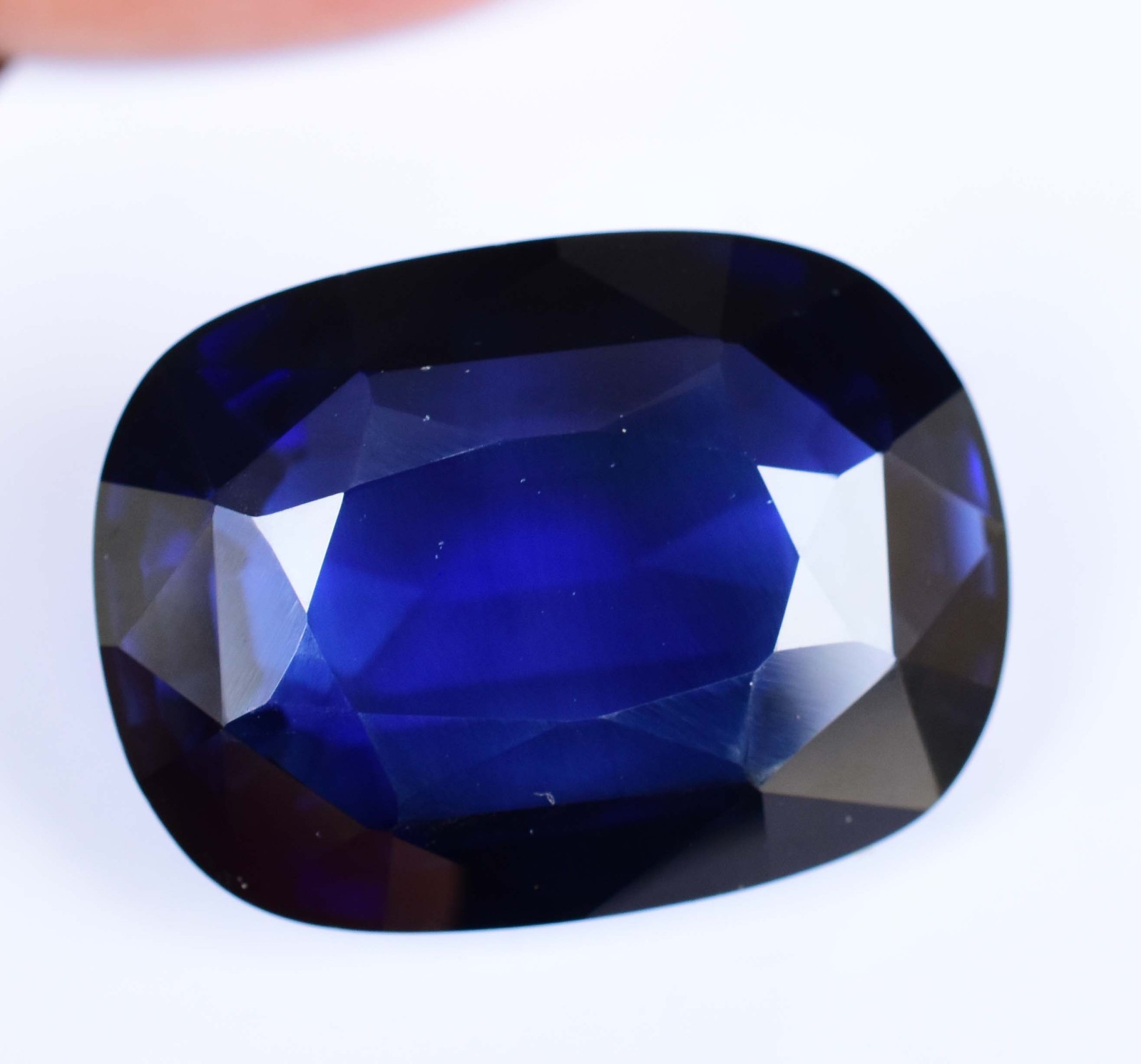51.70 Ct Natural Kashmiri Blue Sapphire Stunning Certified Cushion Cut Gemstone