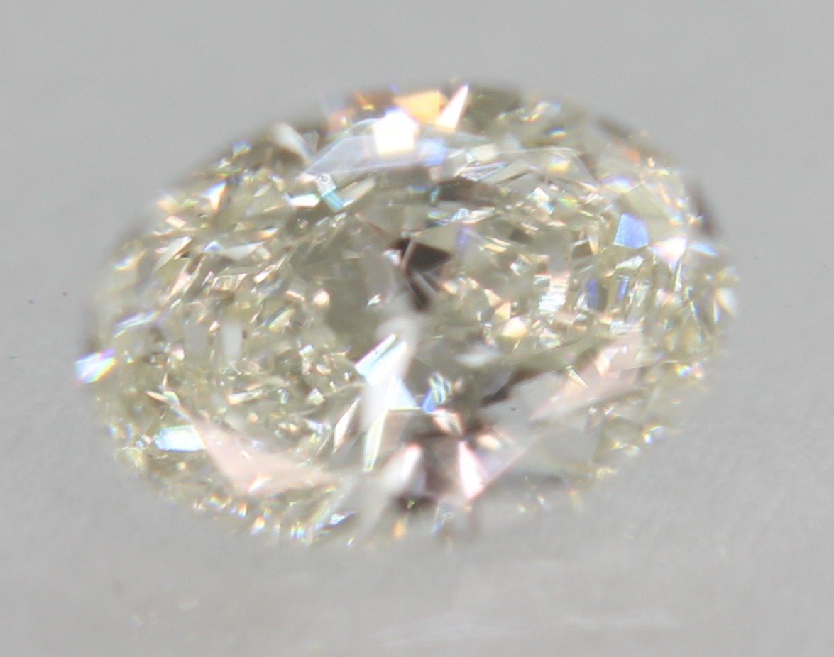 0.21 Carat I VVS1 Oval Natural EARTH MINED Loose Diamond 4.70X3.35mm SEE VIDEO