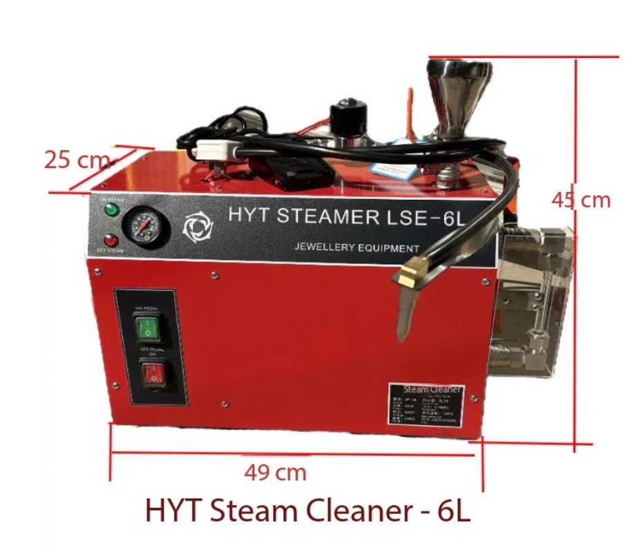 6L High-Temperature,High-Pressure SteamCleaner,12-Liter Steam Cleaner forJewelry