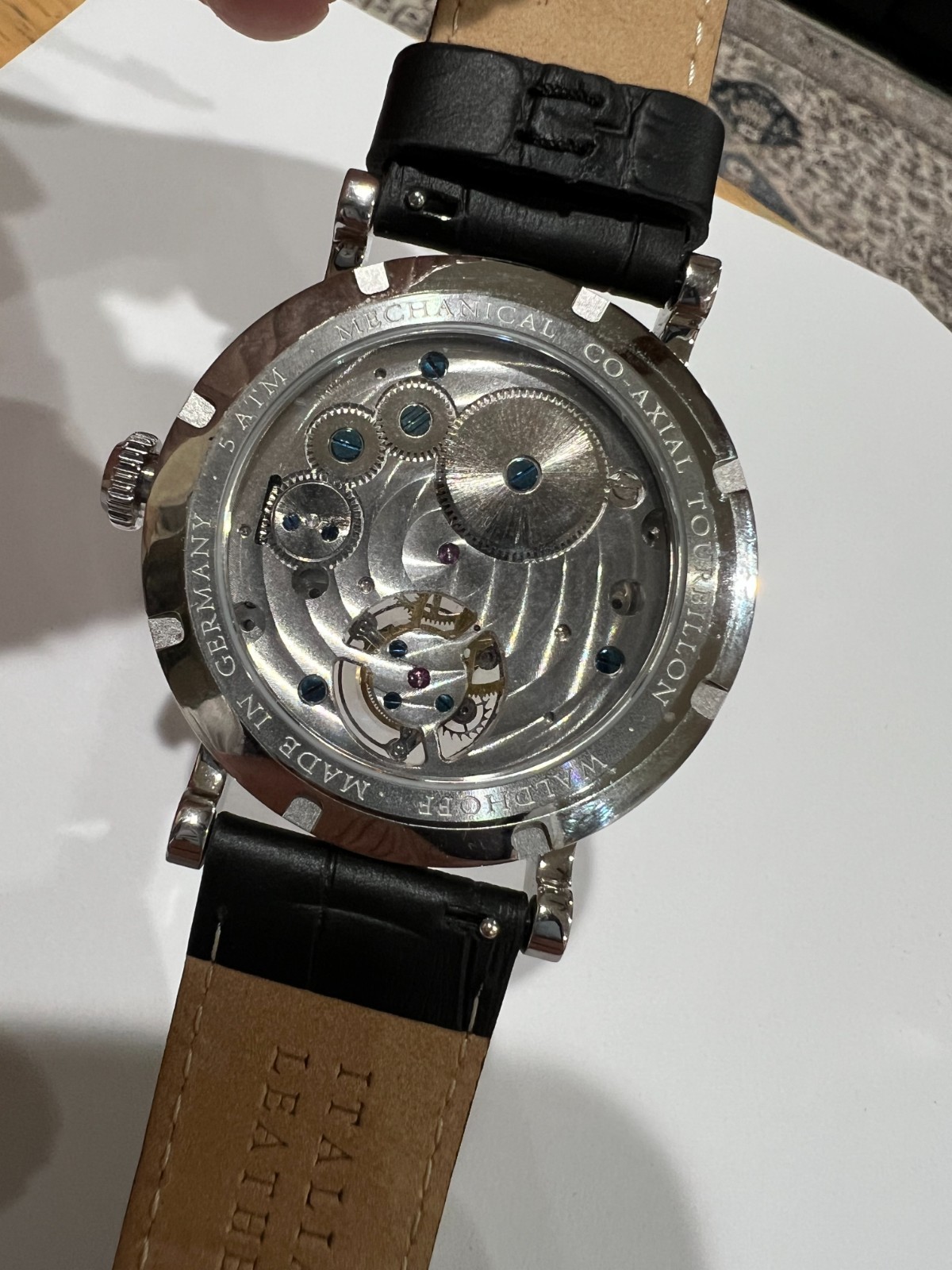 Waldhoff Co-Axial Tourbillon 29 Jewels Limited Edition
