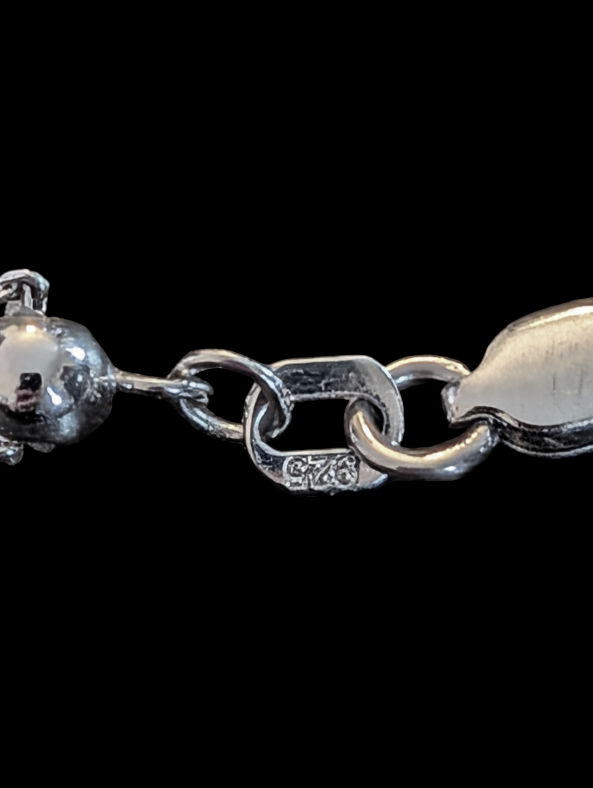 925 Sterling Rhodium Plated Adjustable Slider Celestial Star 15.5″ Choker