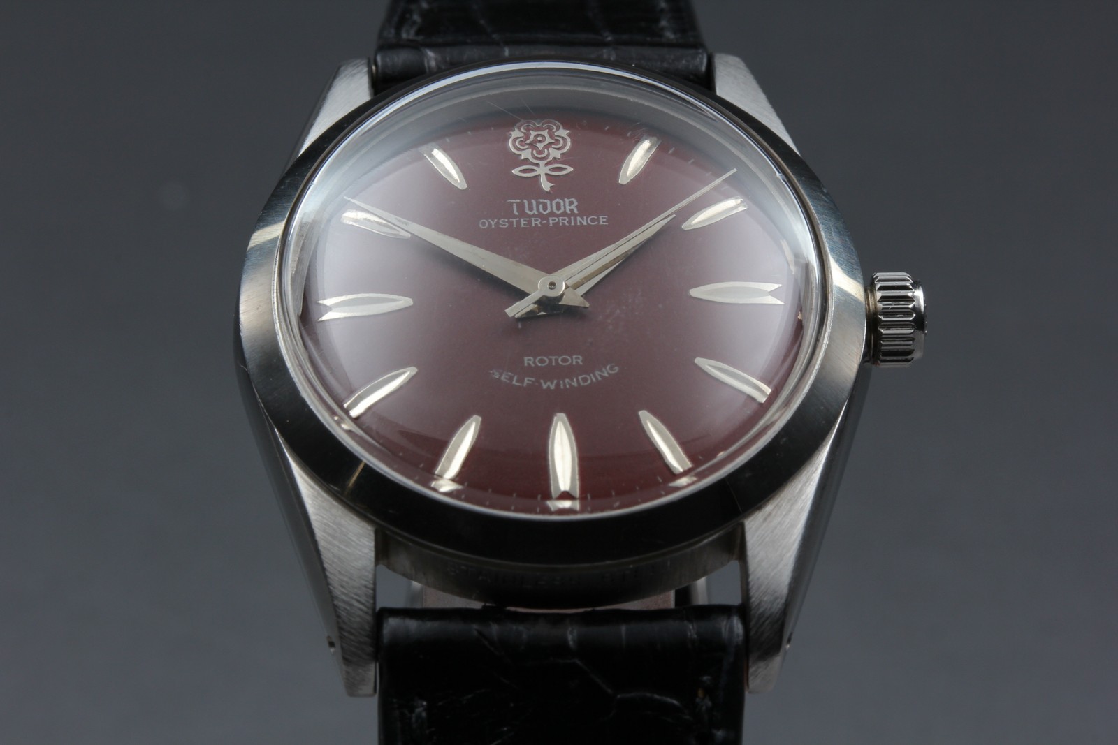 TUDOR Oyster Prince Big Rose 7964 Burgundy Redial 33mm Fully Overhauled 2026