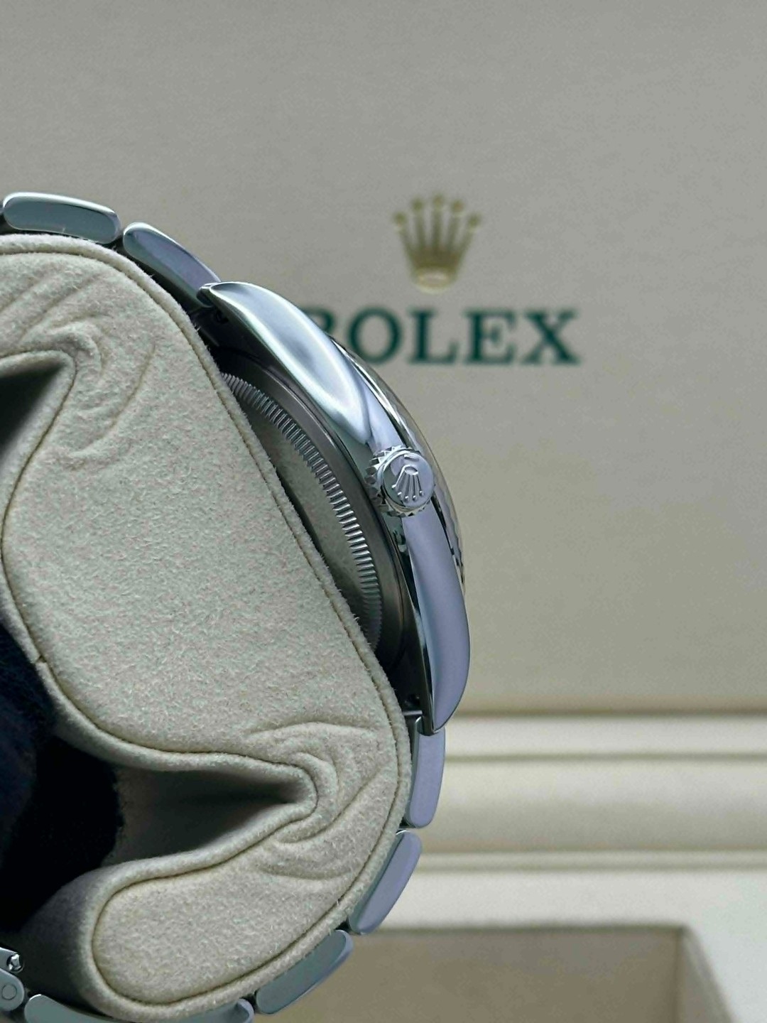 Rolex 126234 2025 White Roman Dial Box & Papers