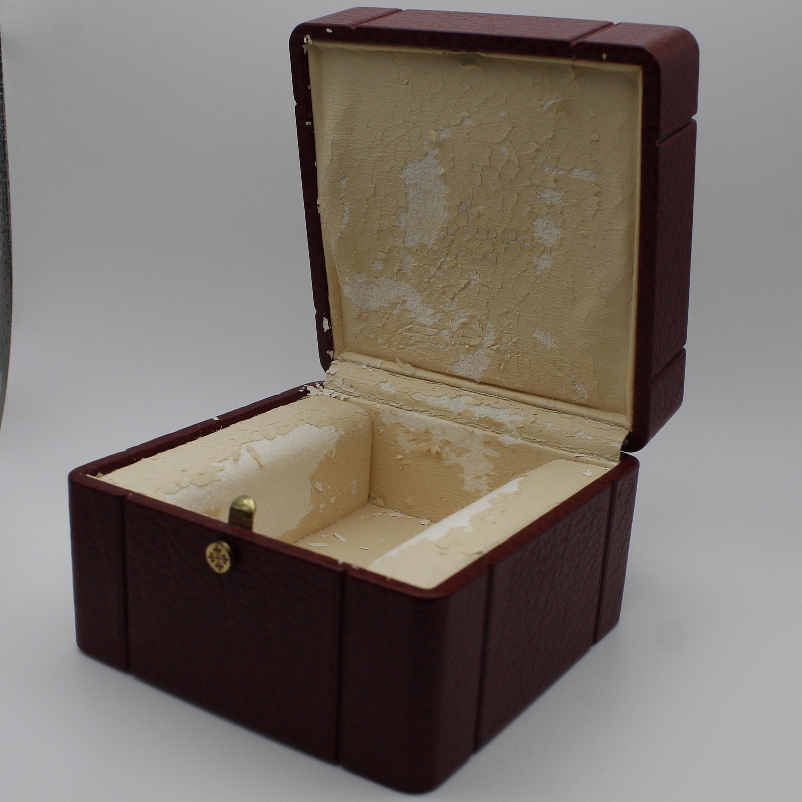 Patek Philippe Red Burgundy Presentation Storage Watch Box