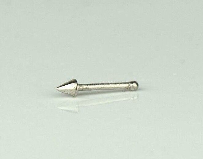 14k Yellow or White Gold Nose Piercing Stud