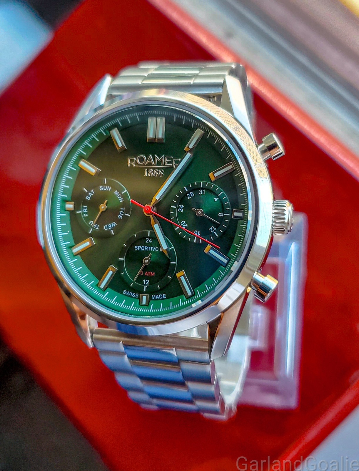 Roamer Sportivo Day Date Swiss Made Limited Edition Mint Condition Full Set!
