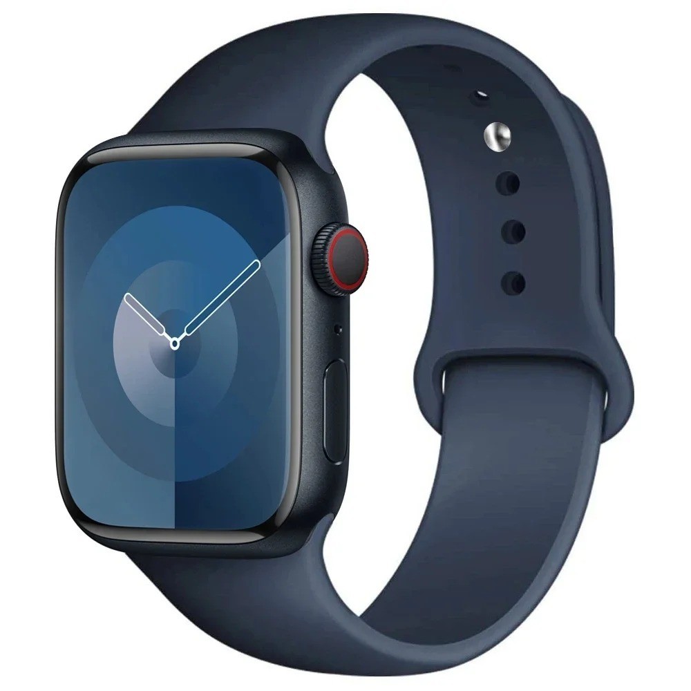 For Apple Watch Silicone Band Strap Series SE 1 2 3 4 5 6 7 Sports 38/40/42/44mm