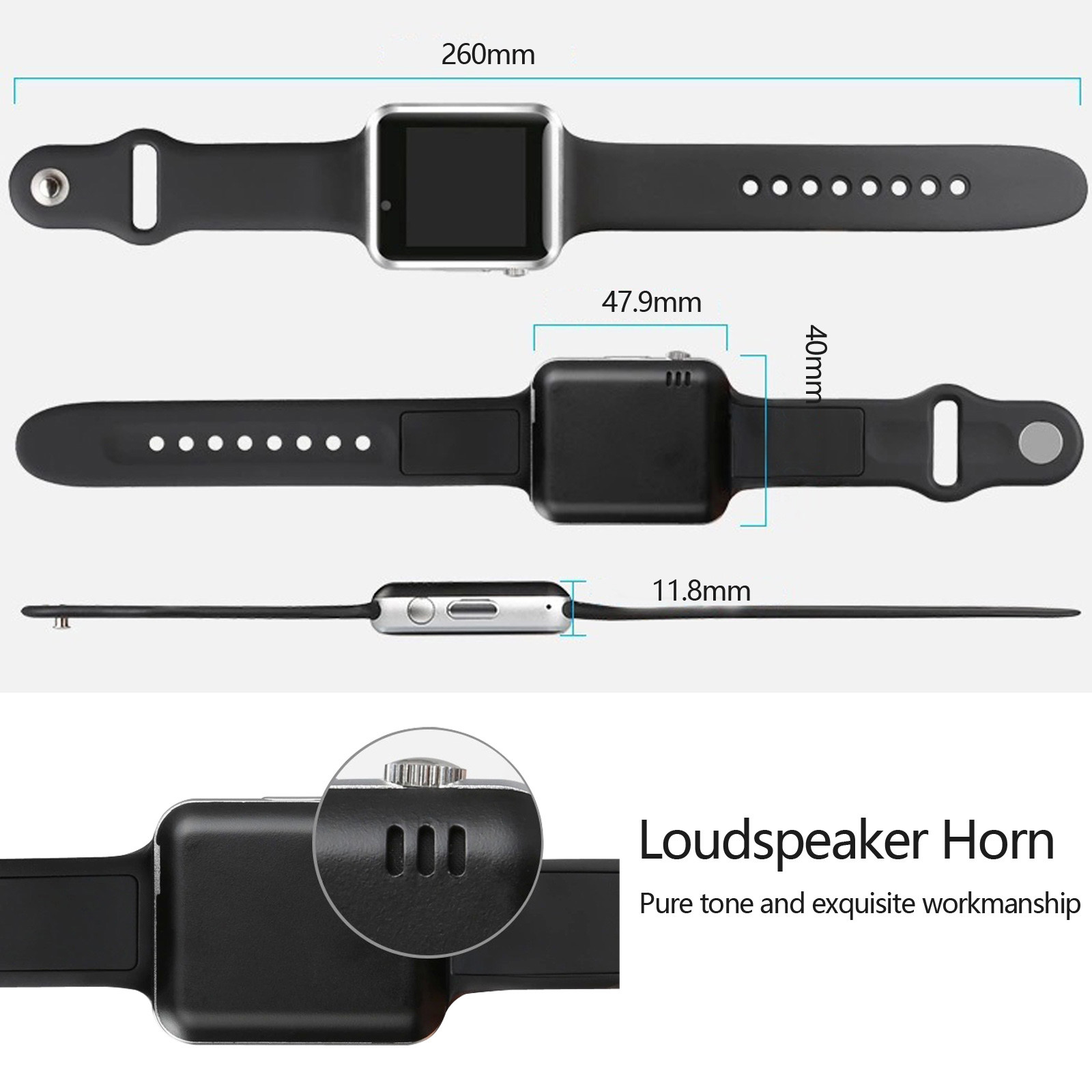 Smart Watch Bluetooth Phone Unlocked For Android Men Women Kids Gift Birtday