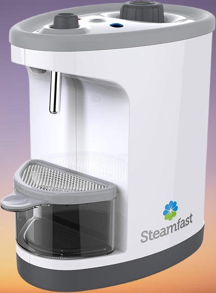 Steamfast SF-1000 JULE Steam Jewelry Cleaner LED Chemical-Free White