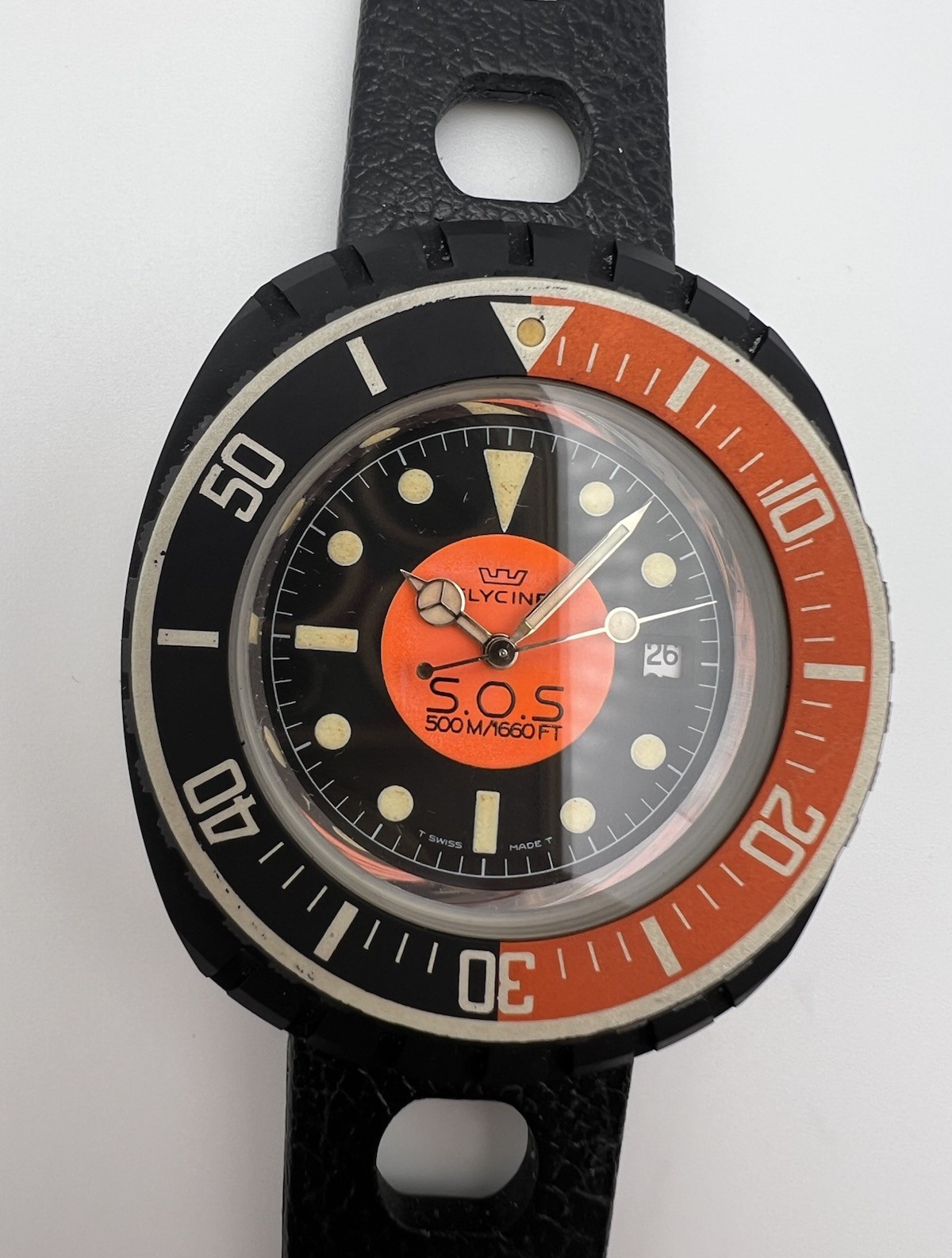 Glicyne 500m S.O.S Diver Tool Watch Ref. 313.241 For Strumenti Ottici Subacquei